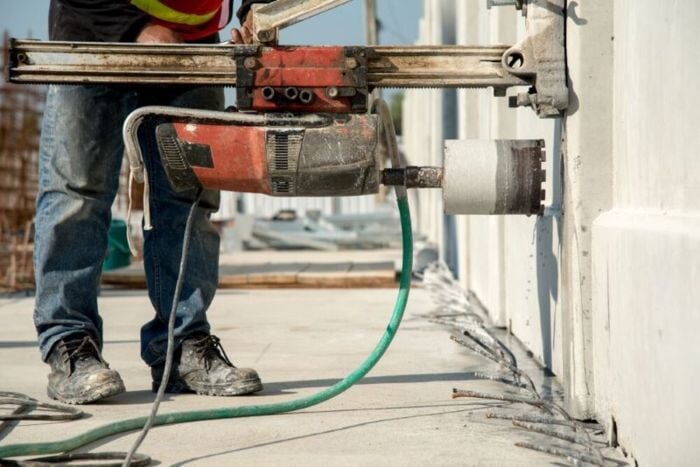 What Is The Procedure For Concrete Core Drilling? | MEGASAW